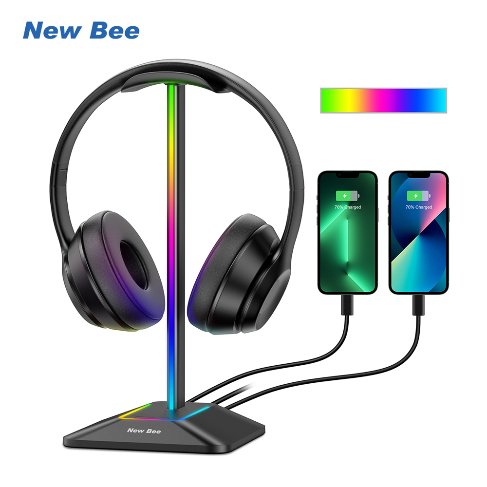 Gaming Accessories For Setup - 새로운 Bee Z8 RGB 헤드폰 스탠드