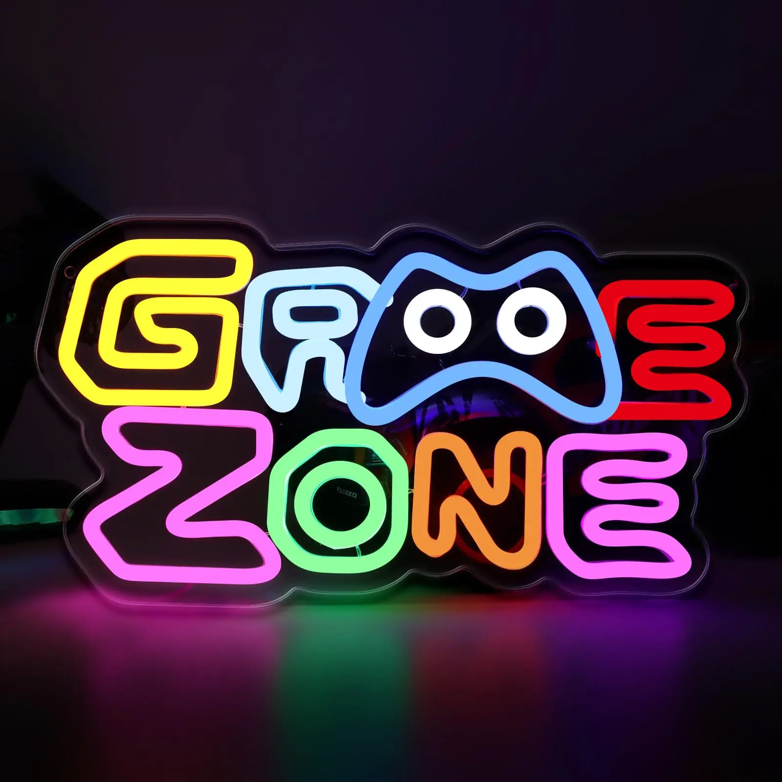 Gaming Accessories Bedroom - 게임 영역 네온 Led 로그인 벽
