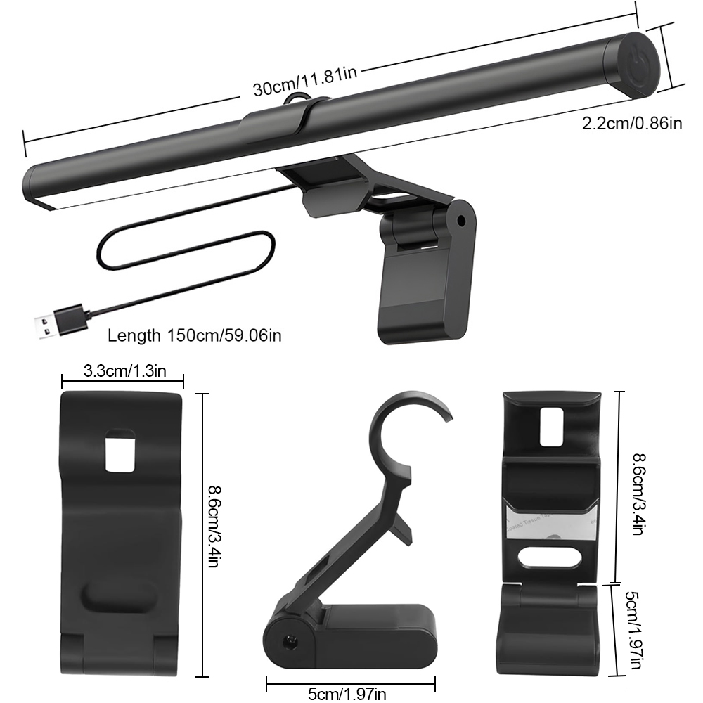 Gaming Accessories Wall Mount - 데스크탑 PC 모니터 화면 걸이형 라이트