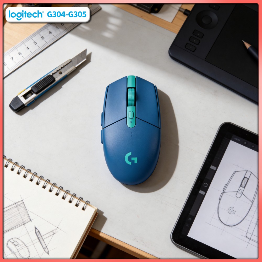 Essential Gaming Accessories - 로지텍 G305 LIGHTSPEED 게이밍 마우스, 12000