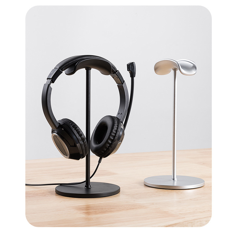 Gaming Accessories For Setup - 금속 헤드 장착형 헤드폰 스탠드 미끄럼