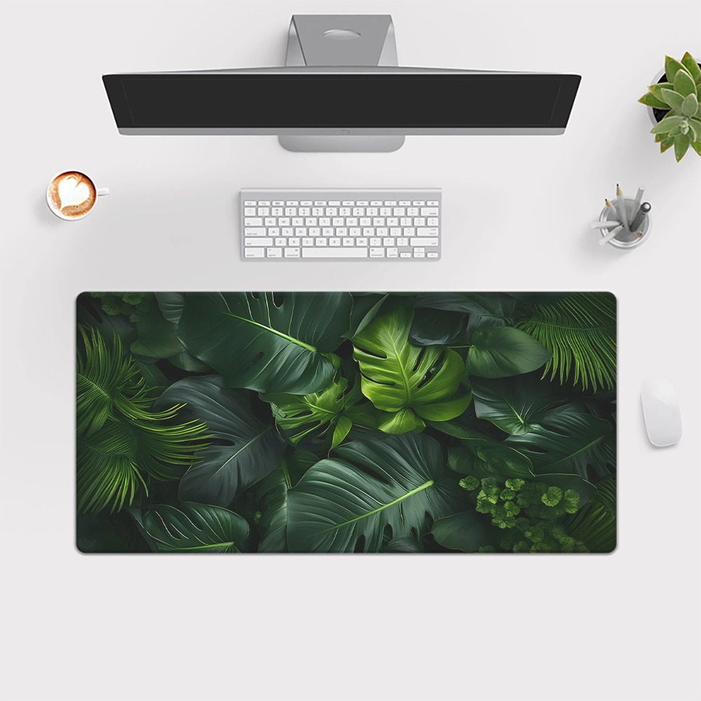기린 무늬 식물 디자인의 미끄럼 방지 바닥 표면, 게임 - Essential Gaming Accessories 리뷰 및 가격